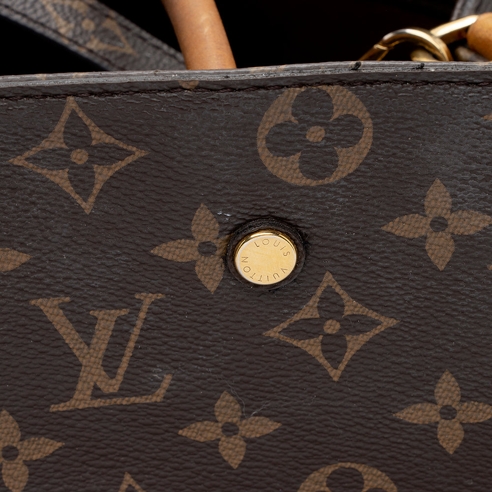 Louis Vuitton Monogram Canvas Montaigne GM Tote - FINAL SALE (SHF-17530)