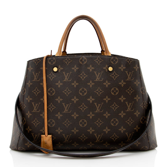 Louis Vuitton Monogram Canvas Montaigne GM Tote - FINAL SALE (SHF-17530)