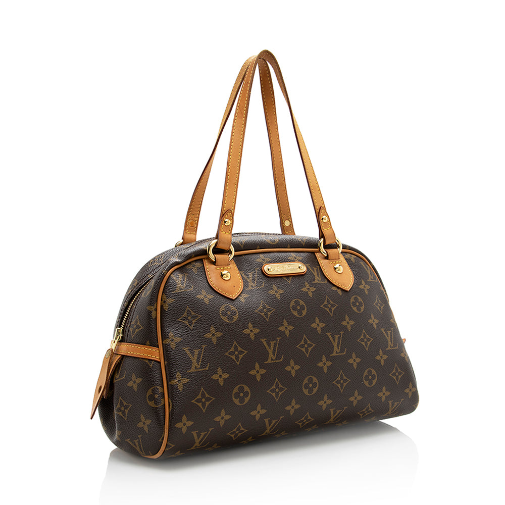 Louis Vuitton Monogram Canvas Montorgueil PM Shoulder Bag (SHF-18113)