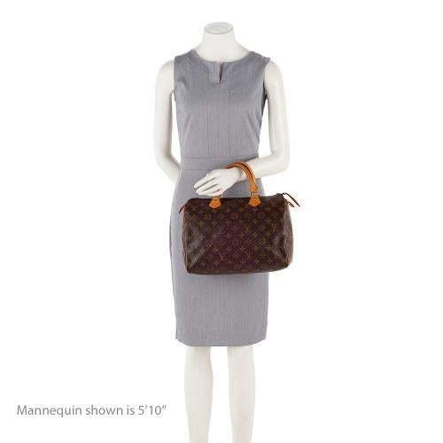 Louis Vuitton Vintage Monogram Canvas Speedy 30 Satchel (SHF-17825)
