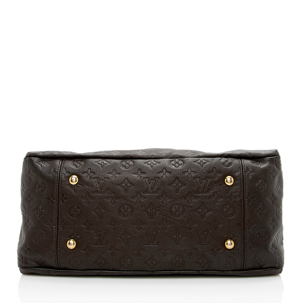 Louis Vuitton Monogram Empreinte Artsy MM Shoulder Bag (SHF-14849)