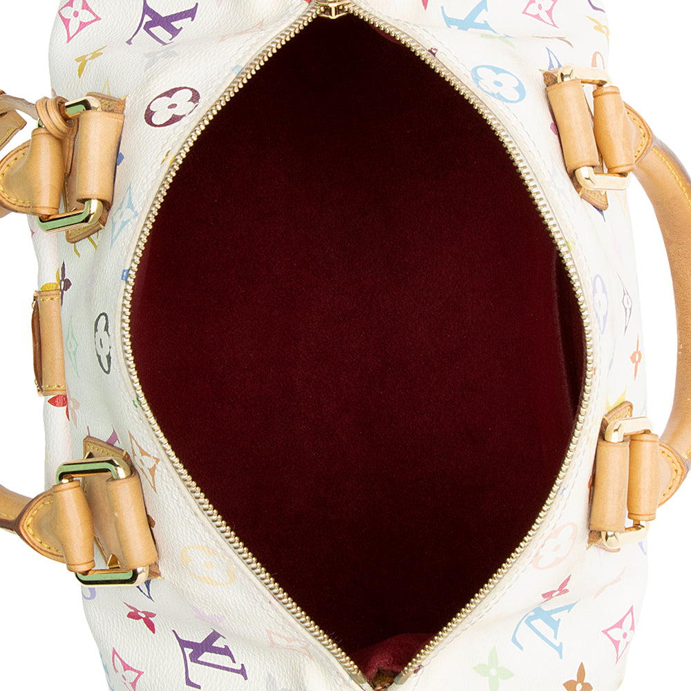Louis Vuitton Monogram Multicolore Speedy 30 Satchel (SHF-18027)