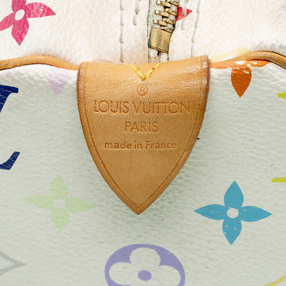 Louis Vuitton Monogram Multicolore Speedy 30 Satchel (SHF-18027)