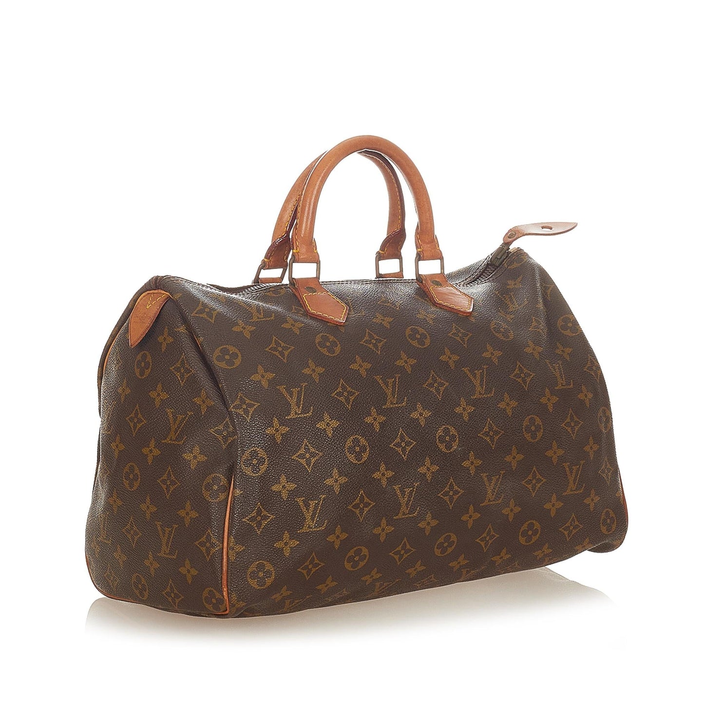 Louis Vuitton Monogram Speedy 35 (SHG-26420)