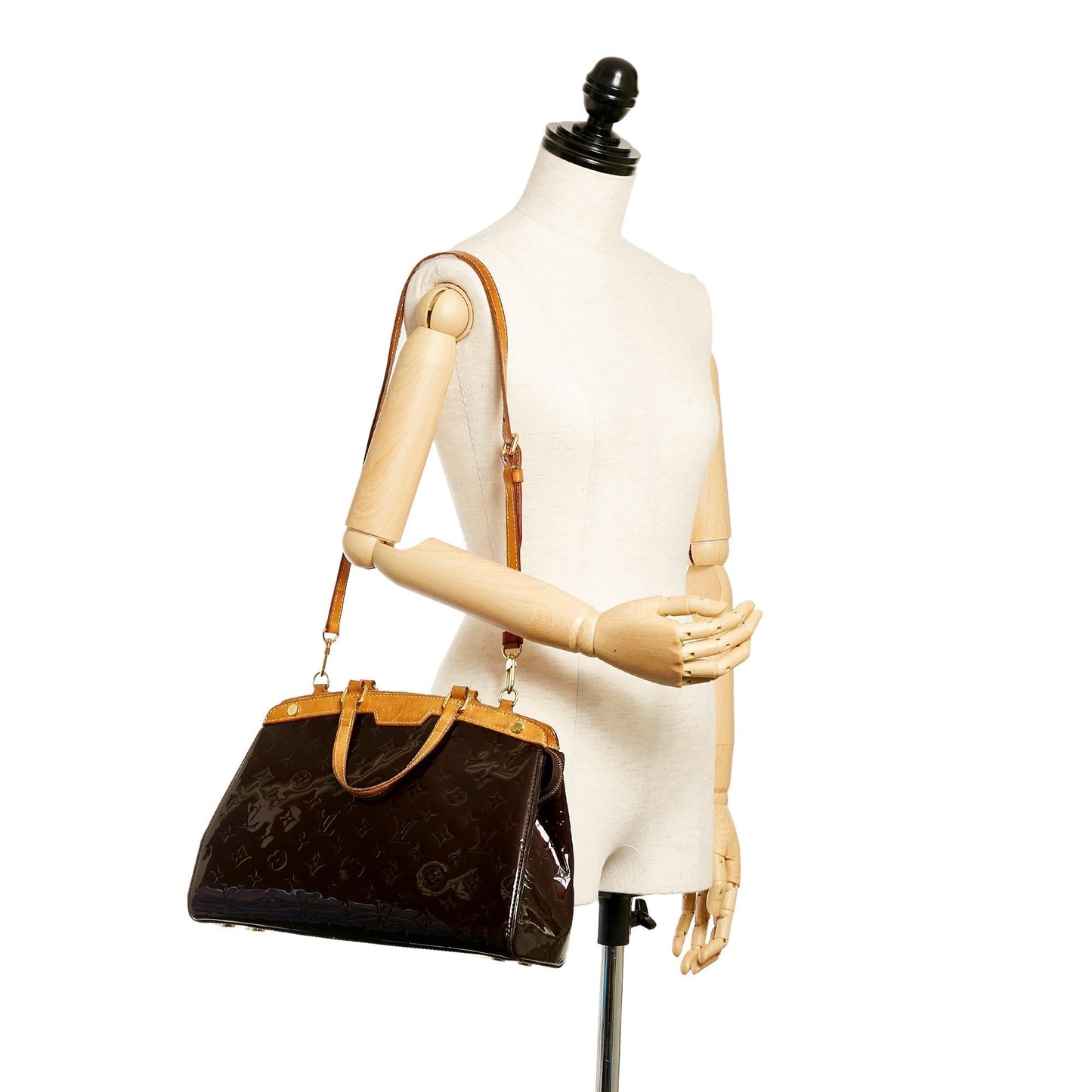 Louis Vuitton Vernis Brea MM (SHG-26932)