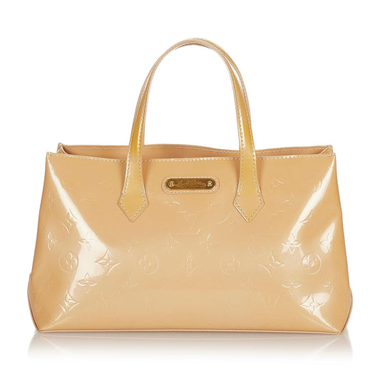 Louis Vuitton Vernis Wilshire PM (SHG-27115)