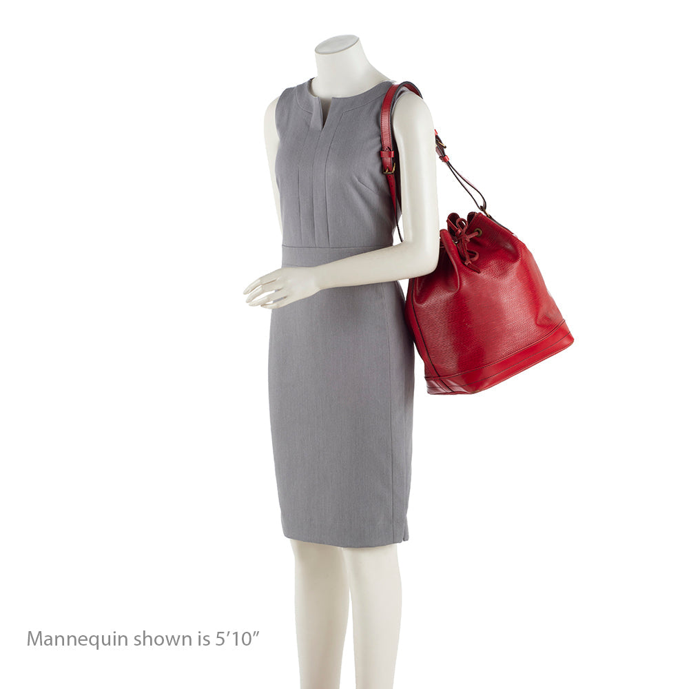 Louis Vuitton Vintage Epi Leather Noe Shoulder Bag (SHF-18150)