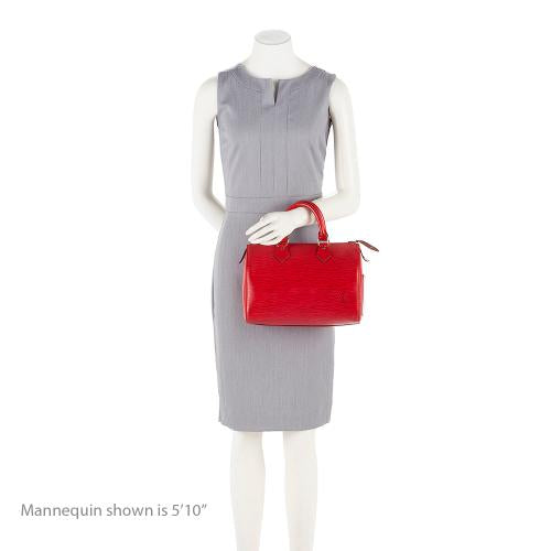 Louis Vuitton Vintage Epi Leather Speedy 25 Satchel (SHF-16344)