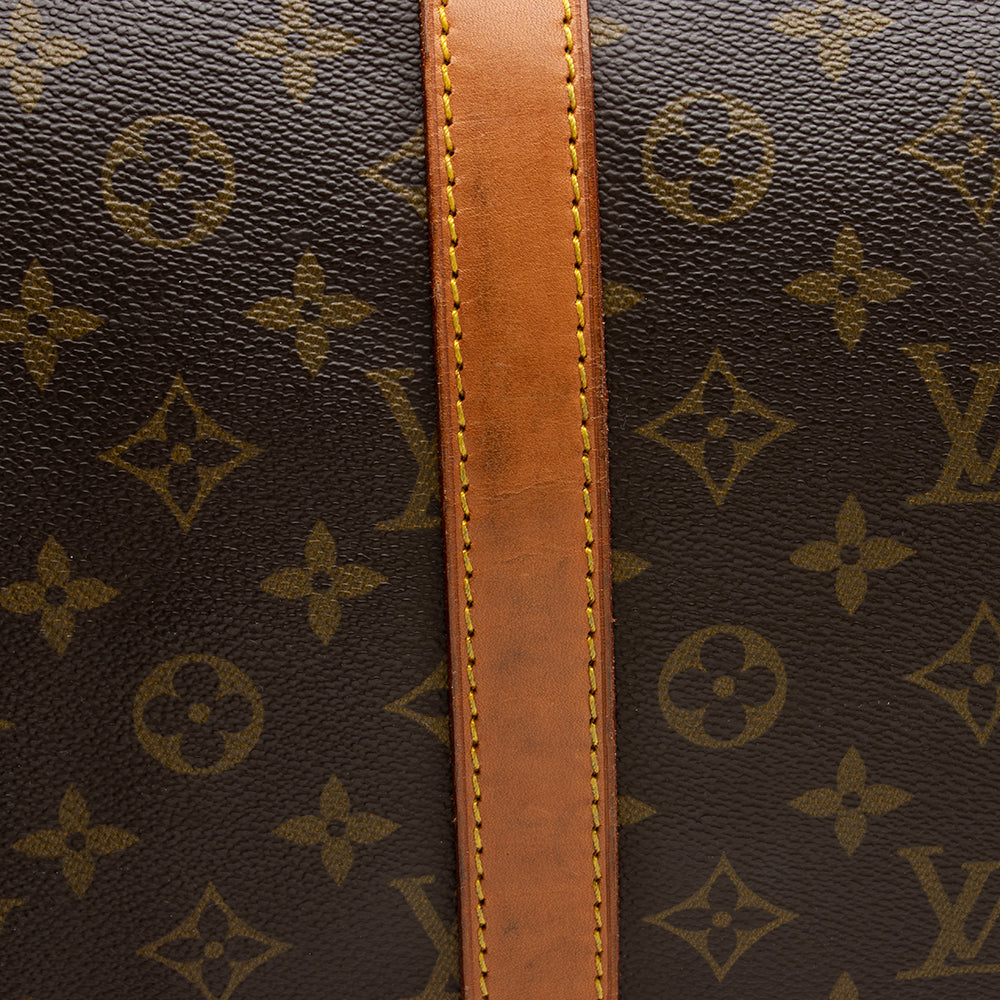 Louis Vuitton Vintage Monogram Canvas Keepall 55 Duffel Bag (SHF-16747)
