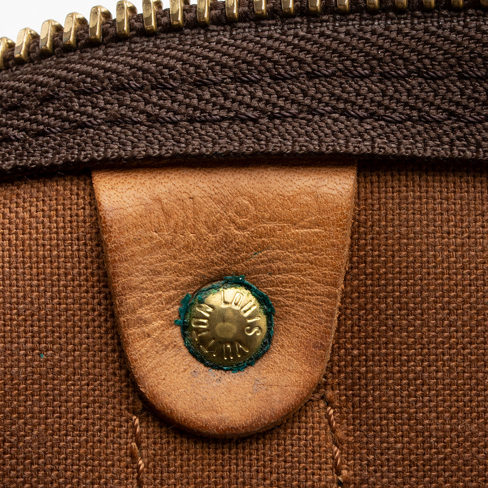 Louis Vuitton Vintage Monogram Canvas Keepall 60 Duffel Bag (SHF-16748)