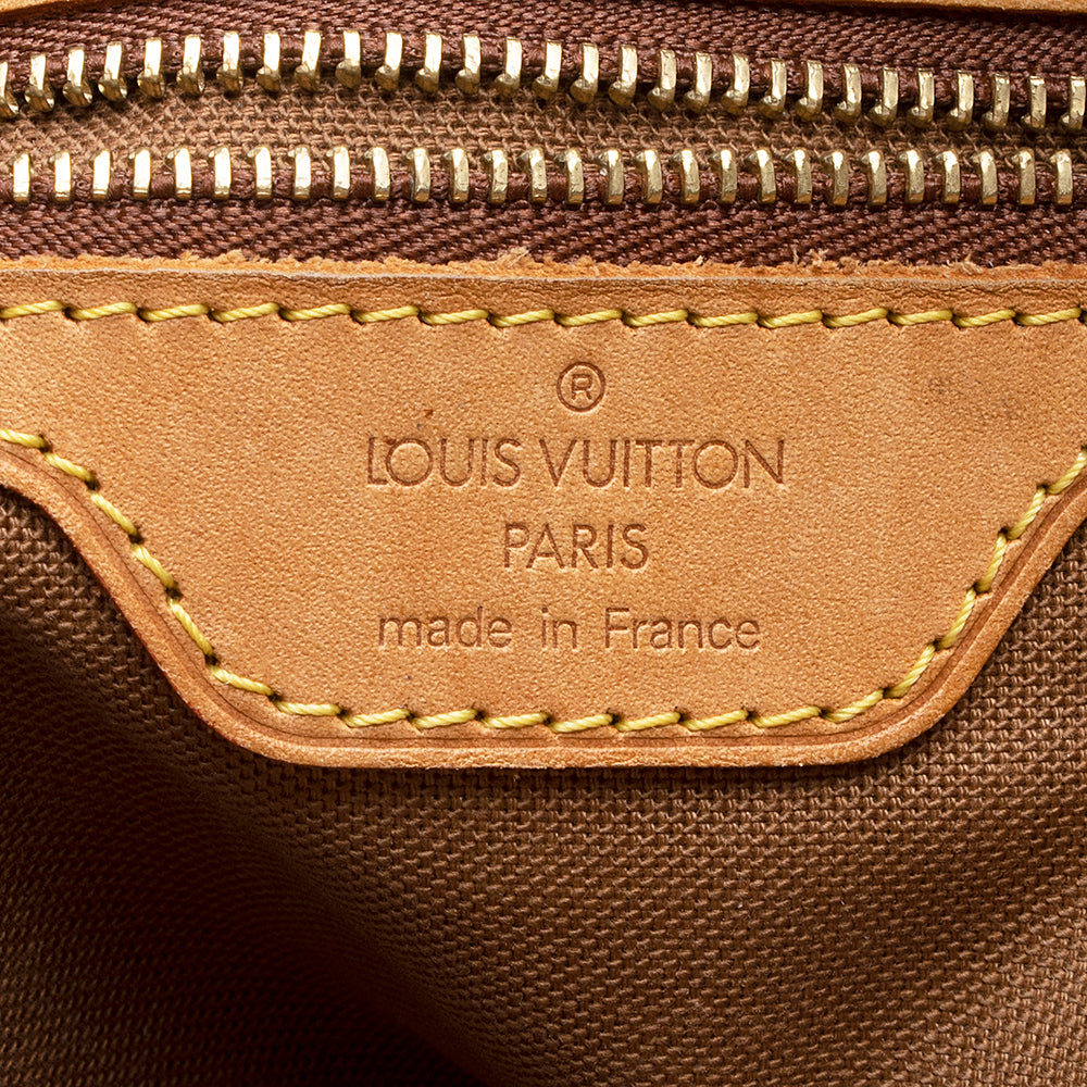Louis Vuitton Vintage Monogram Canvas Piano Tote (SHF-18162)
