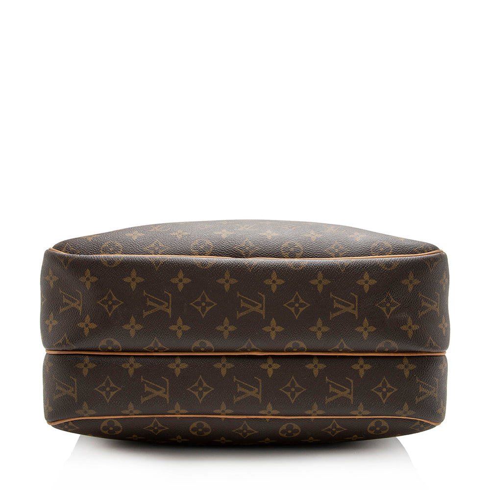 Louis Vuitton Vintage Monogram Canvas Reporter GM Messenger Bag (SHF-16343)