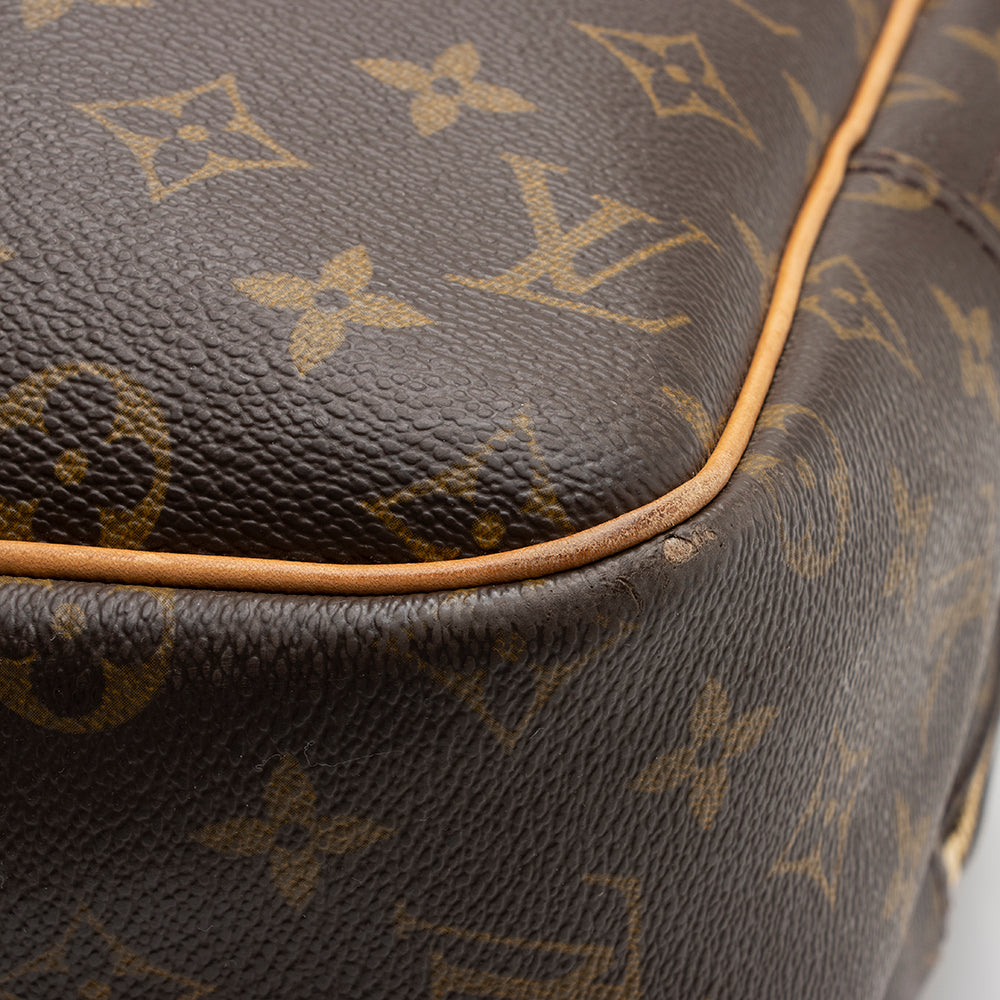 Louis Vuitton Vintage Monogram Canvas Reporter GM Messenger Bag (SHF-16343)