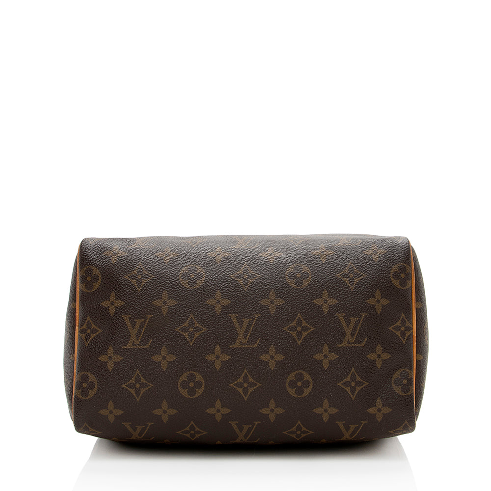Louis Vuitton Vintage Monogram Canvas Speedy 25 Satchel (SHF-16510)