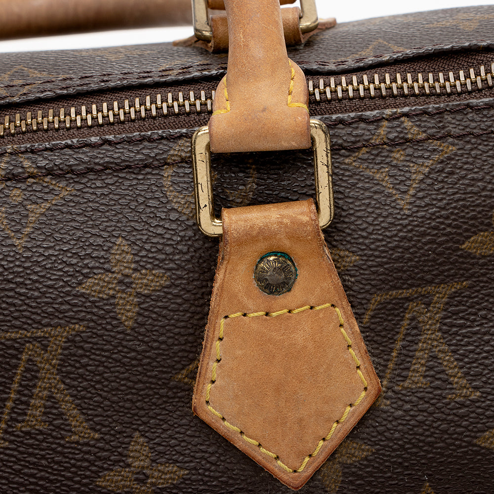 Louis Vuitton Vintage Monogram Canvas Speedy 25 Satchel (SHF-16510)