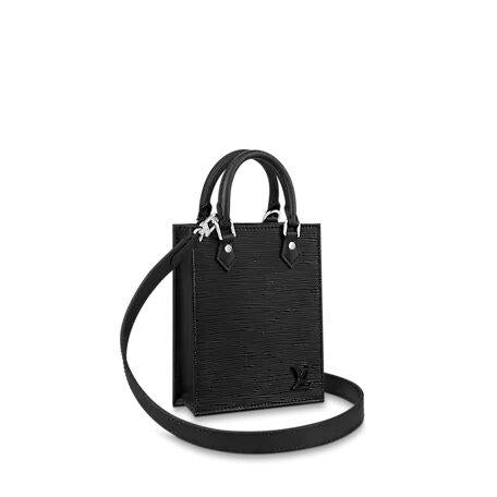 Louis Vuitton PETIT SAC PLAT Bag Black