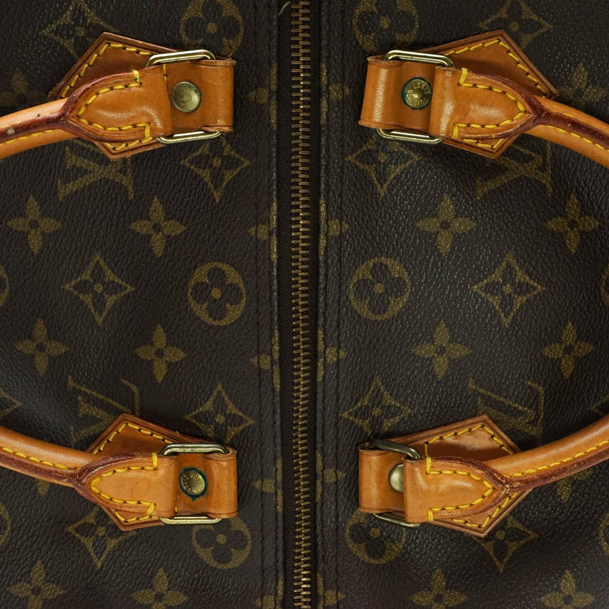 Louis Vuitton Speedy 30 Satchel Bag