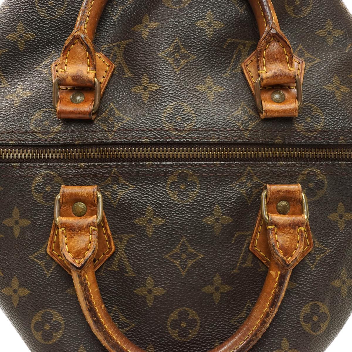 Louis Vuitton Speedy 30 Satchel Bag