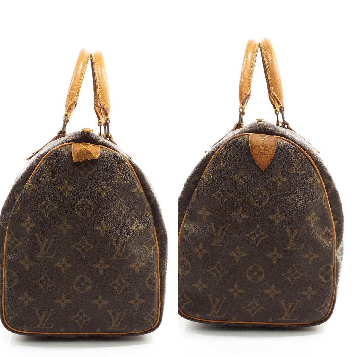 Louis Vuitton Speedy 30 Satchel Bag