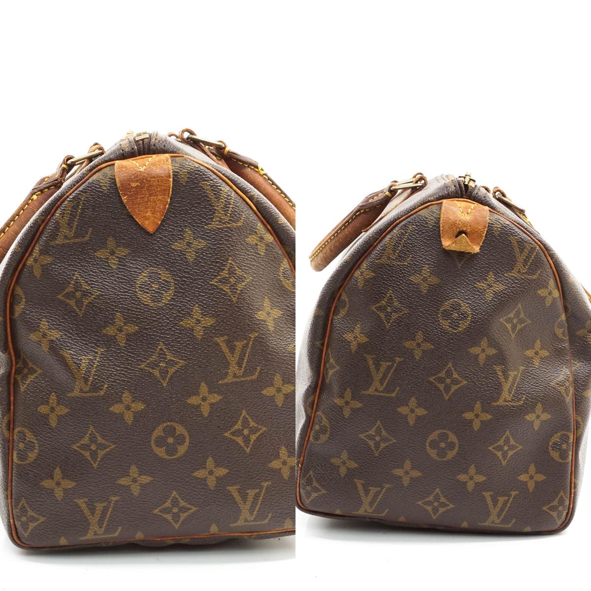 Louis Vuitton Speedy 30 Satchel Bag