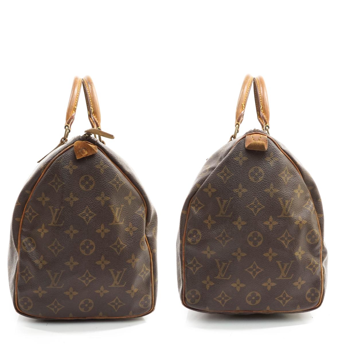 Louis Vuitton Speedy 35 Satchel Bag