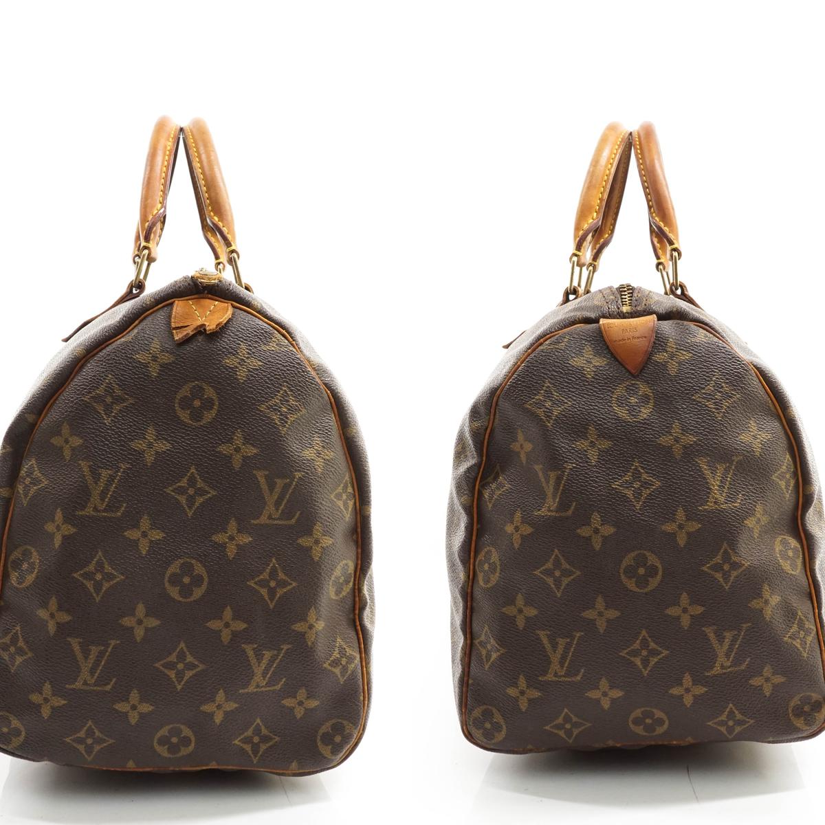 Louis Vuitton Speedy 35 Satchel Bag