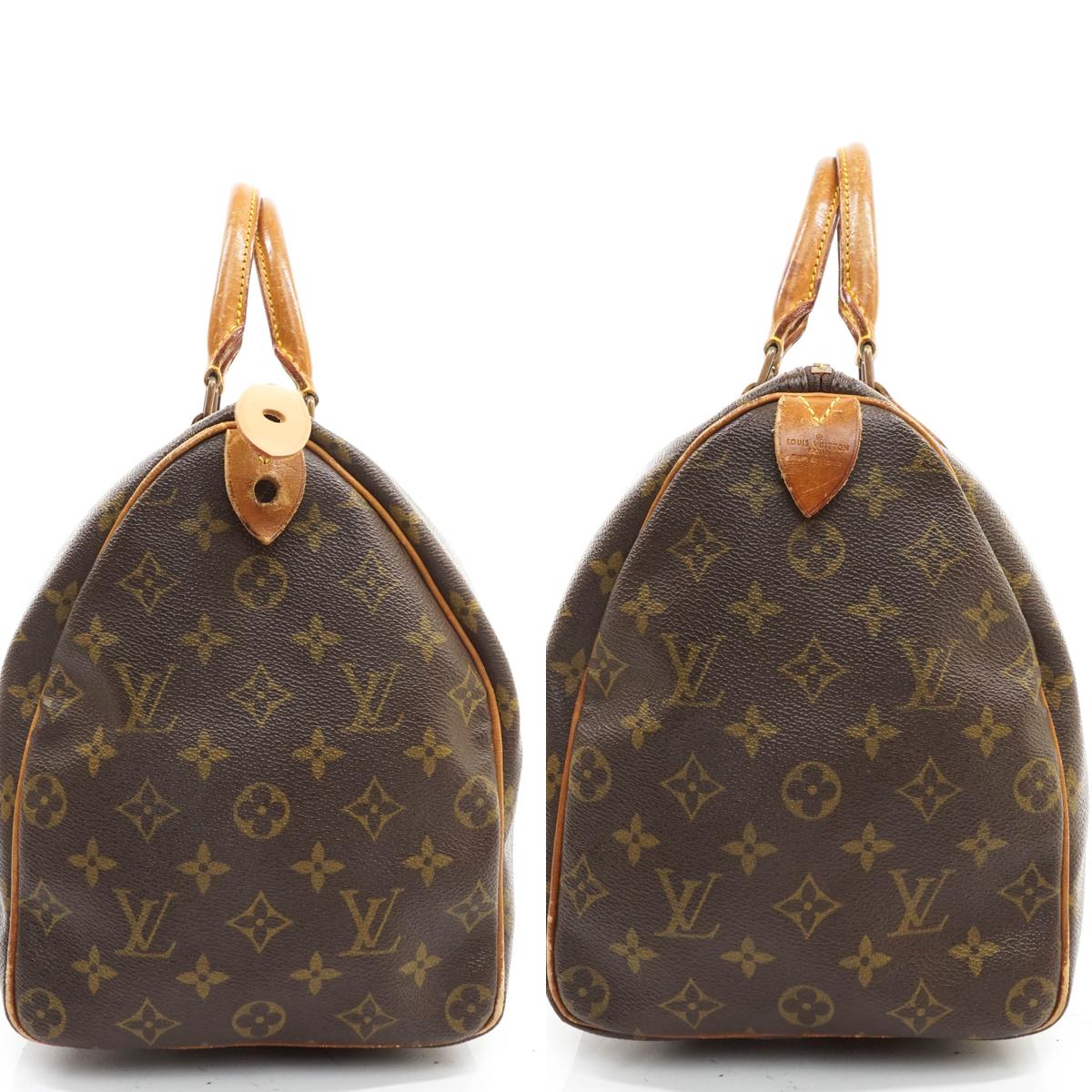 Louis Vuitton Speedy 35 Satchel Bag