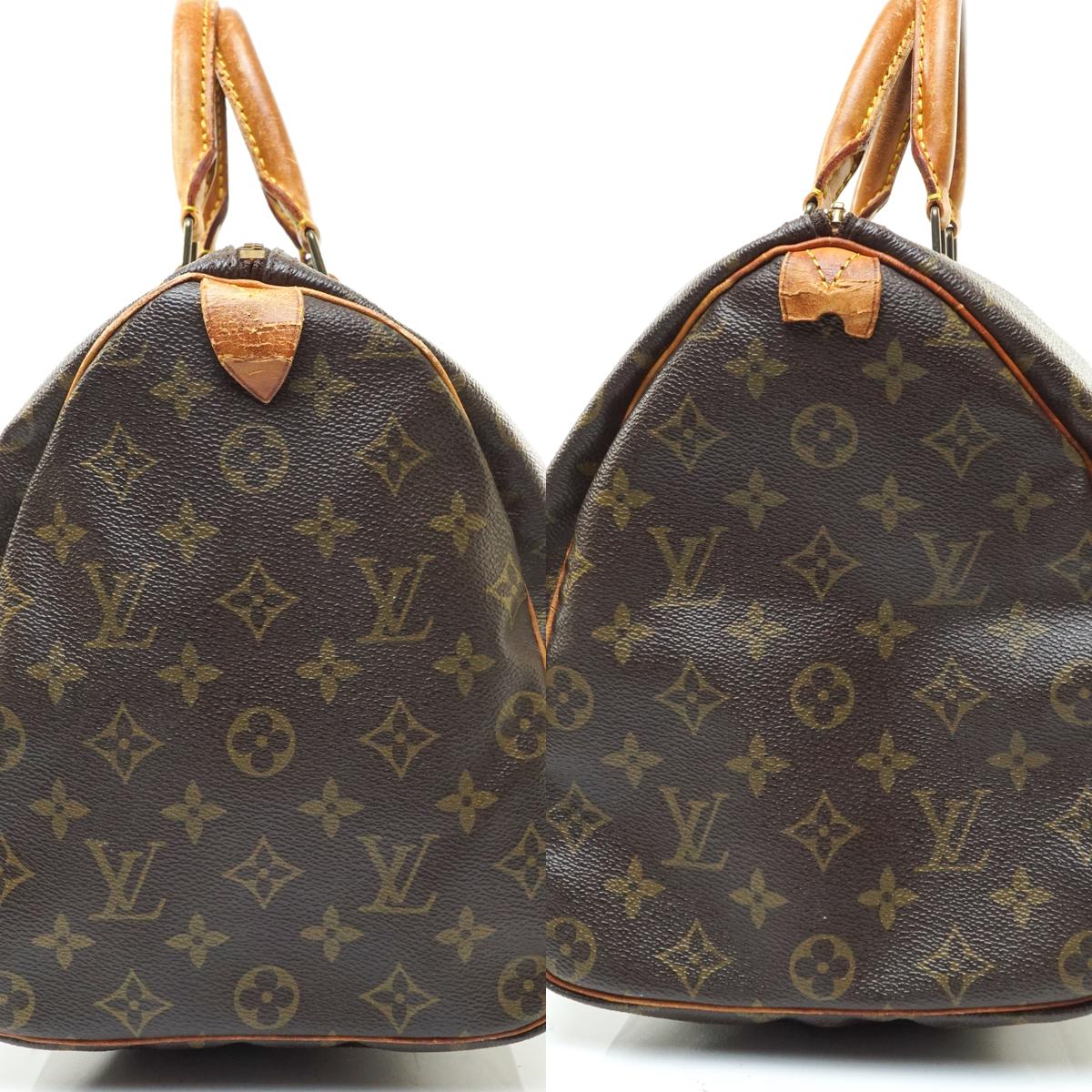 Louis Vuitton Speedy 35 Satchel Bag