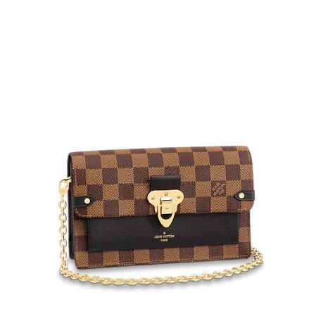 Louis Vuitton  VAVIN CHAIN WALLET Black