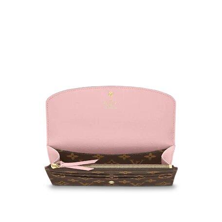 Louis Vuitton EMILIE WALLET Rose Ballerine