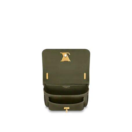 Louis Vuitton LOCKME CHAIN PM Khaki Green