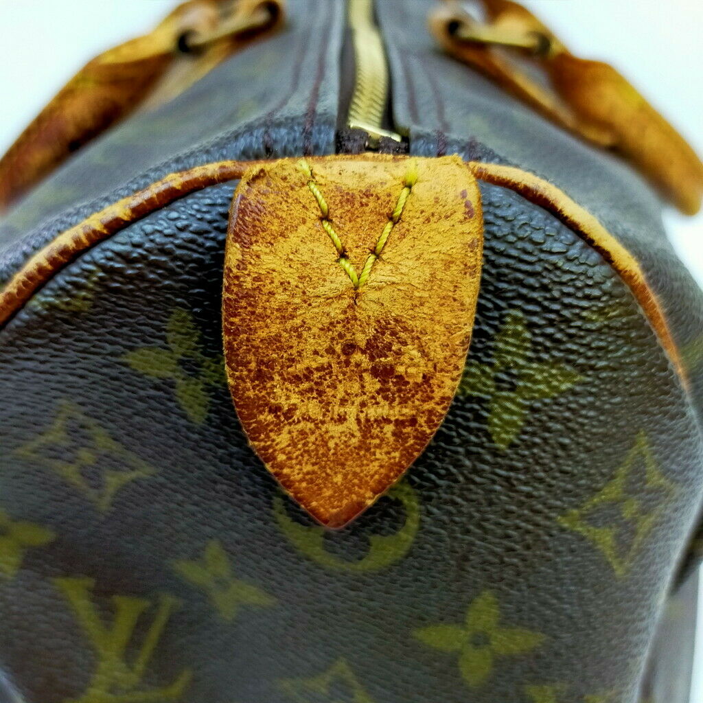 Louis Vuitton Speedy 35 Satchel Bag