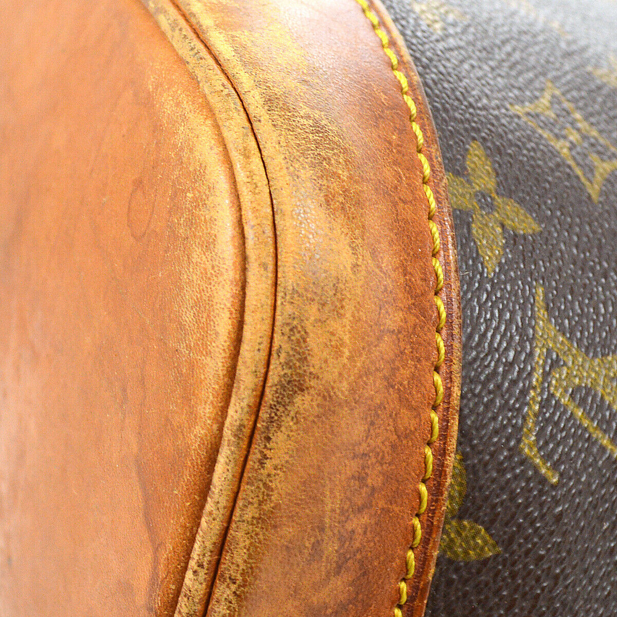 Louis Vuitton Alma Hand Bag Brown