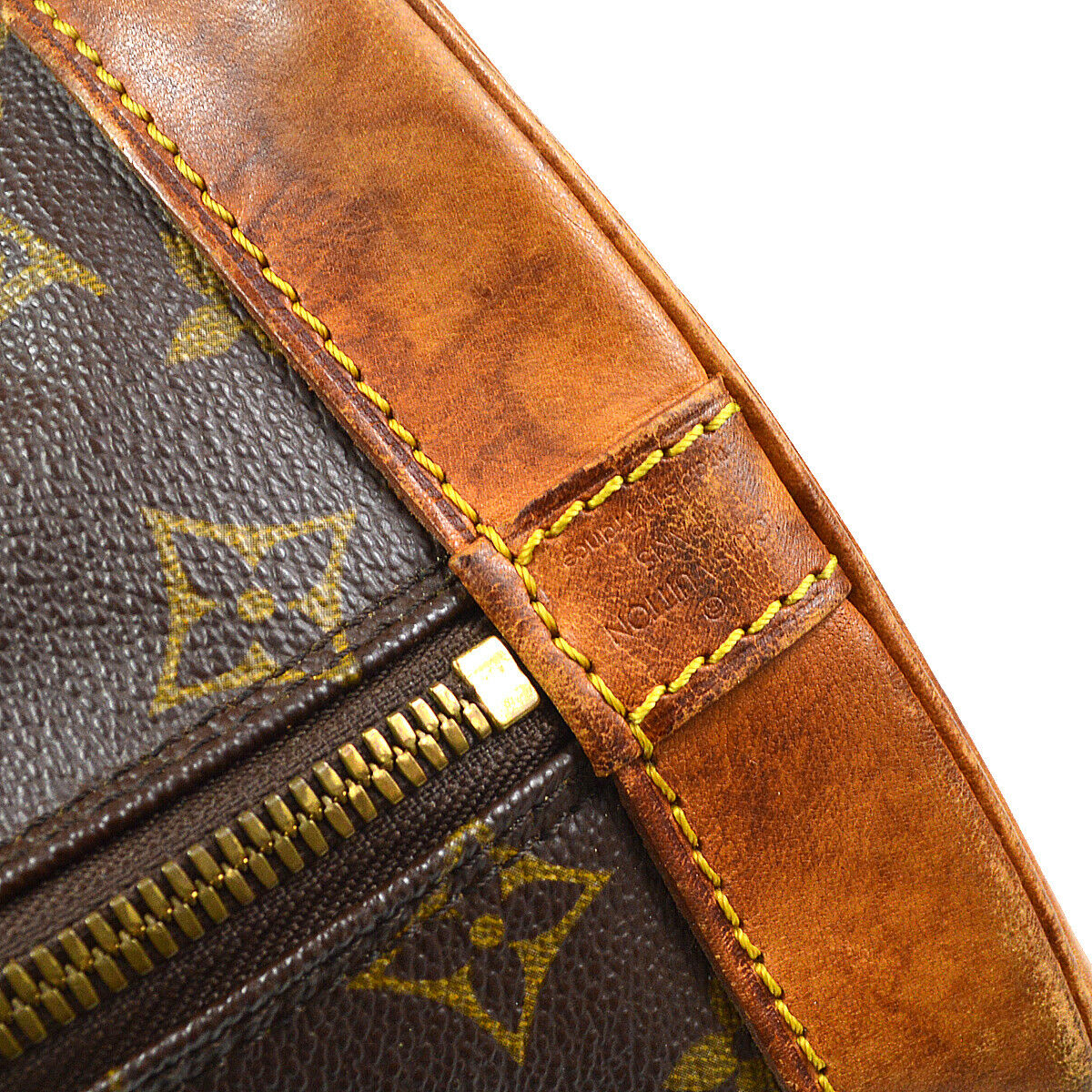 Louis Vuitton Alma Hand Bag Brown