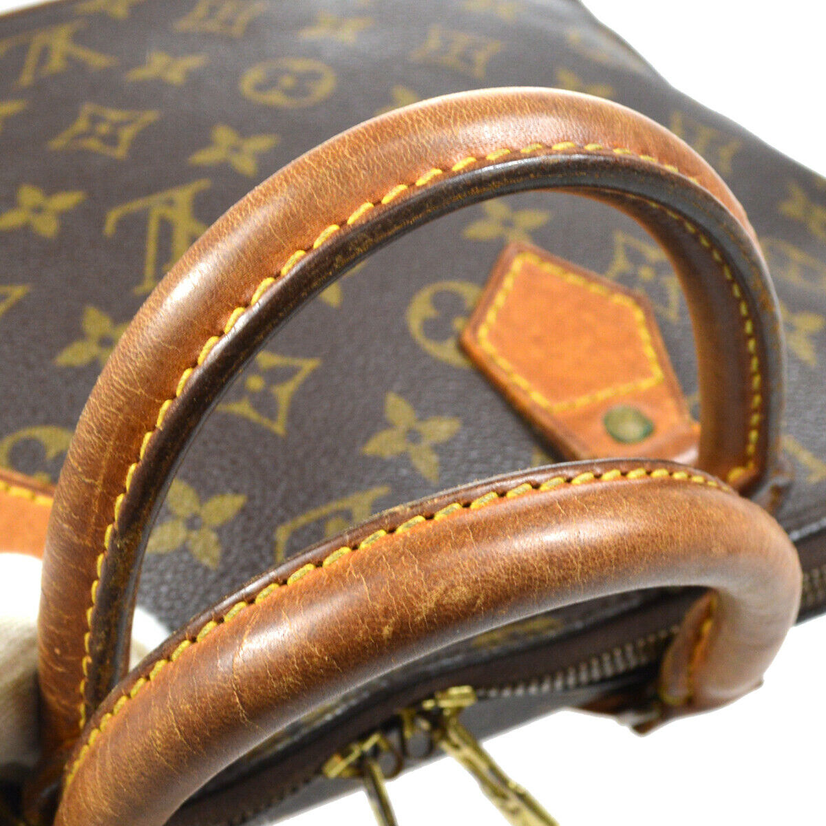Louis Vuitton Alma Hand Bag Brown