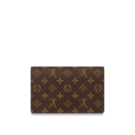 Louis Vuitton FLORE CHAIN WALLET Fuchsia