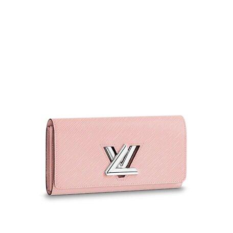 Louis Vuitton TWIST WALLET Rose Ballerine Pink