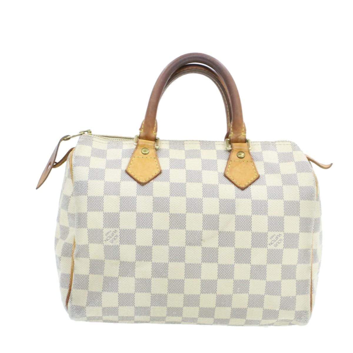 LOUIS VUITTON Damier Azur Speedy 25 Hand Bag SP2047 - Cap N Wrap
