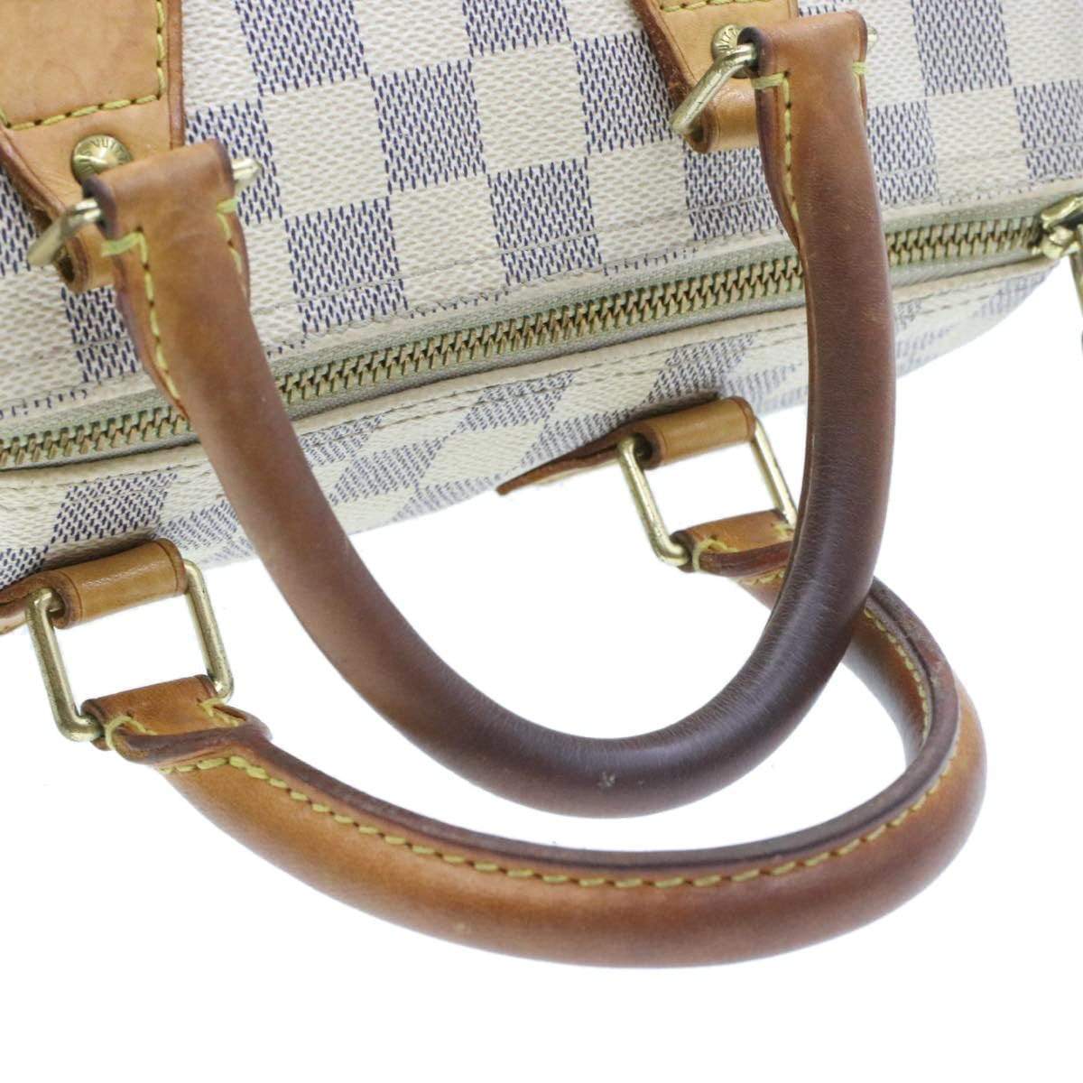 LOUIS VUITTON Damier Azur Speedy 25 Hand Bag SP2047 - Cap N Wrap