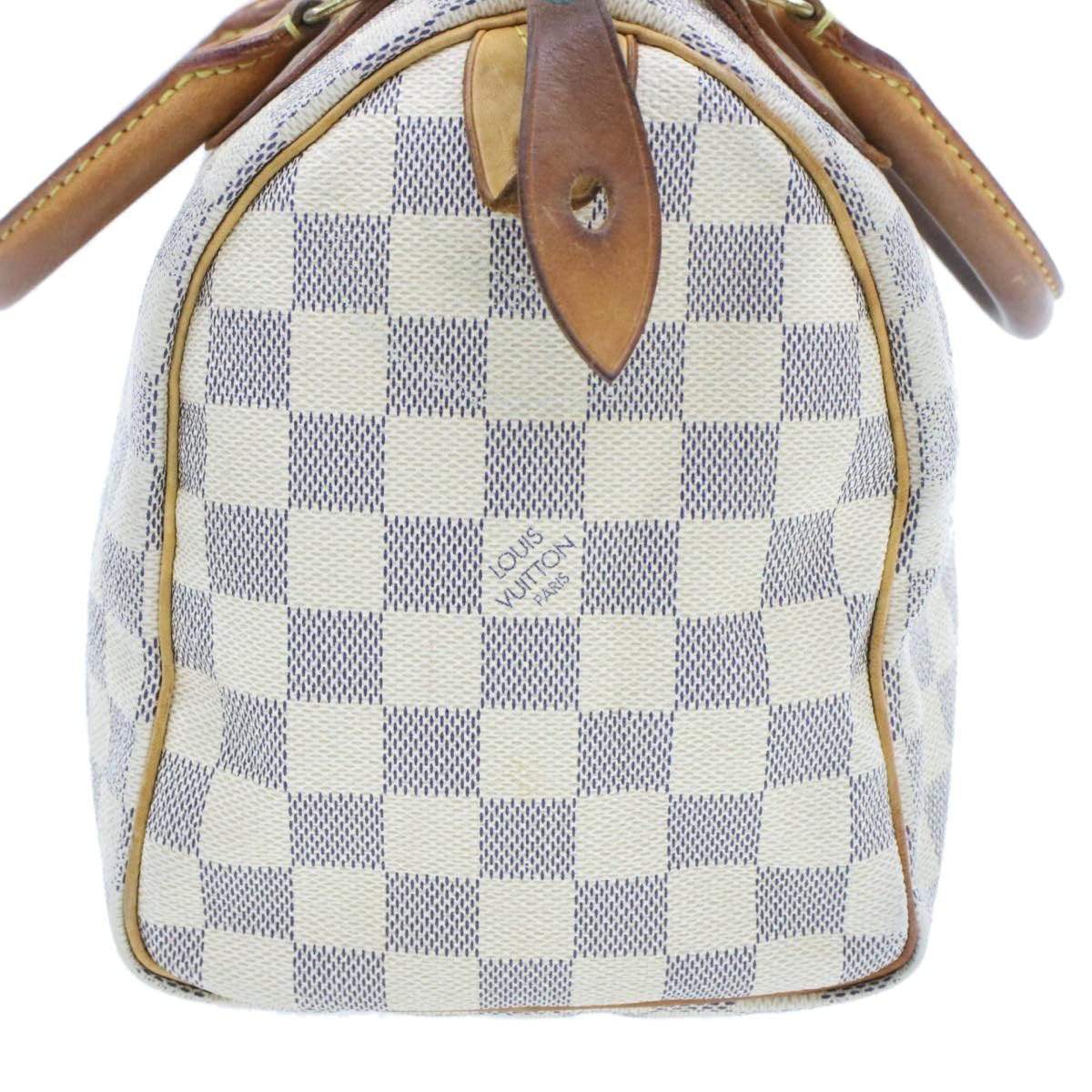 LOUIS VUITTON Damier Azur Speedy 25 Hand Bag SP2047 - Cap N Wrap