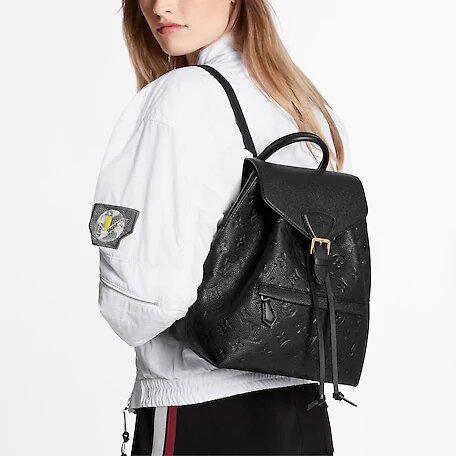 Louis Vuitton MONTSOURIS BACKPACK Black