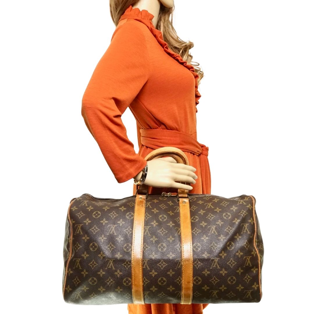 Louis Vuitton Keepall 45 Travel Bag