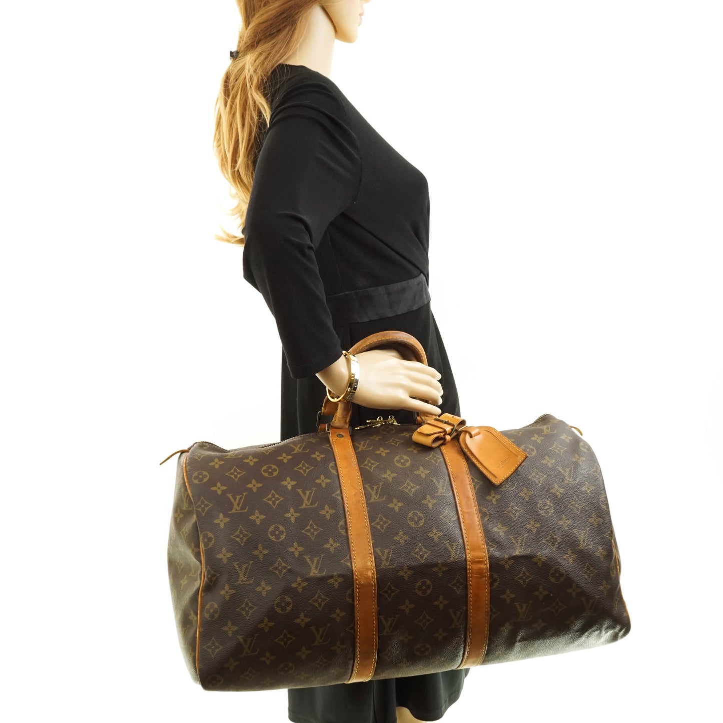 Louis Vuitton Keepall 50 Travel Bag