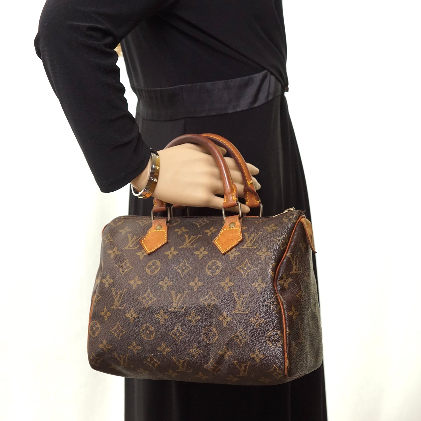 Louis Vuitton Speedy 25 Satchel Bag
