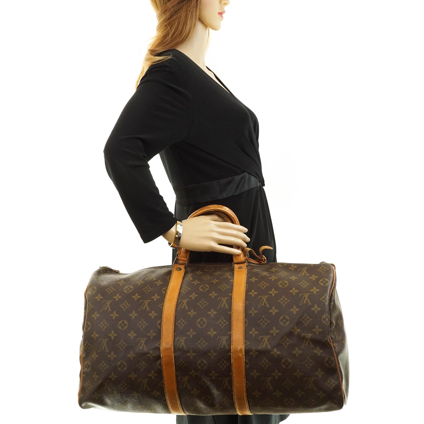 Louis Vuitton Keepall 50 Travel Bag