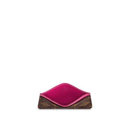 Louis Vuitton CARD HOLDER Fuchsia Pink