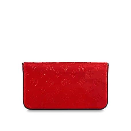 Louis Vuitton FÉLICIE POCHETTE Cerise Red