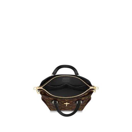 Louis Vuitton FLOWER ZIPPED TOTE PM Black