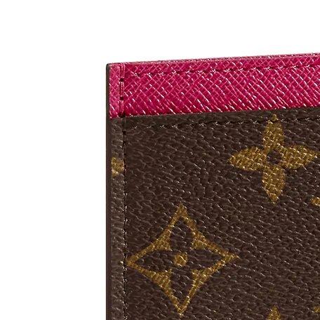Louis Vuitton CARD HOLDER Fuchsia Pink
