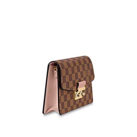Louis Vuitton CROISETTE CHAIN WALLET Magnolia Pink